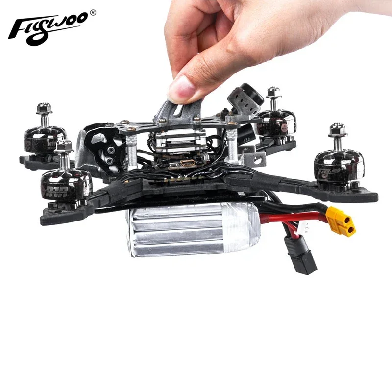 3PCS Flywoo Super Sticky PU FPV Battery Pad 10×5×0.2cm High‑Grip Non‑Slip Mat For LiPo Battery FPV Drone Quadcopter