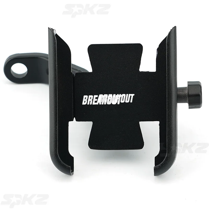 For Harley Davidson Breakout 117 114 107 Motorcycle Phone Holder GPS Bracket Cellphone Stand Rearview Mirror Handlebar Mount