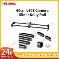 YELANGU Camera Video Track Dolly Motorized Electric Slider Dolly for Smart Phone Camera Camera Slider Dolly Car Video Recording