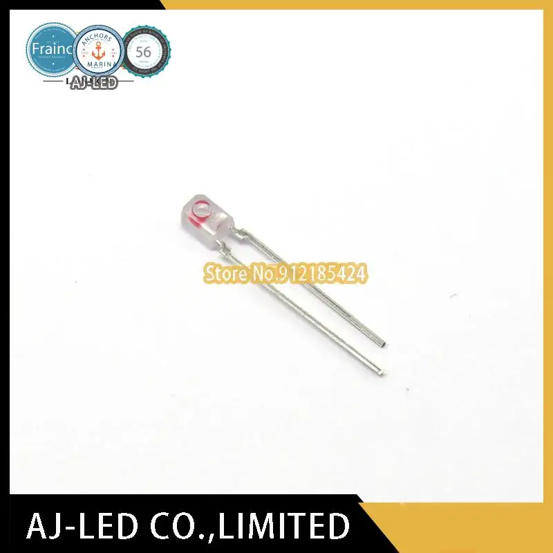 

50pcs/lot IR968-8C side infrared emission light-emitting diode wavelength 940nm angle ± 25 ° Taiwan EVERLIGHT new