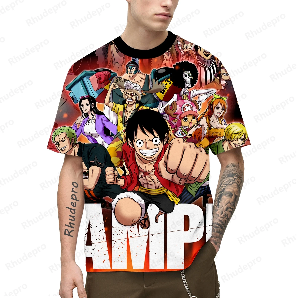 

One Piece New 2025 Man Japan Anime 3D Printing Cosplay T-shirt Women Children Street T-shirts Large Tops Kids Cool Short Sleeve