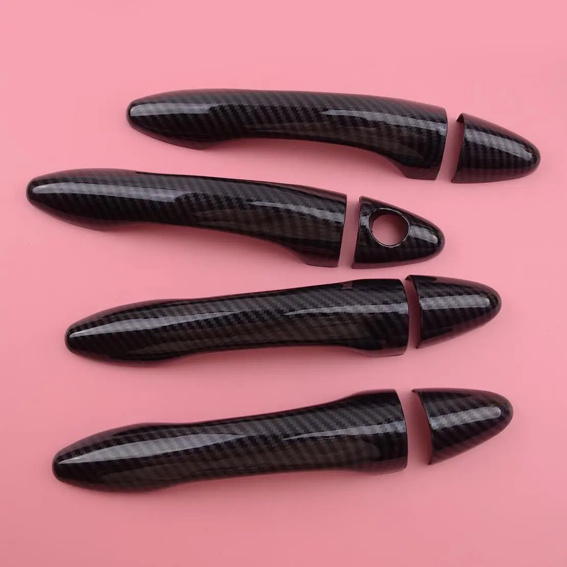 

Carbon Fiber Style Side Door Handle Cover Trim Set Fit For Kia Optima K5 2011 2012 2013 2014 2015