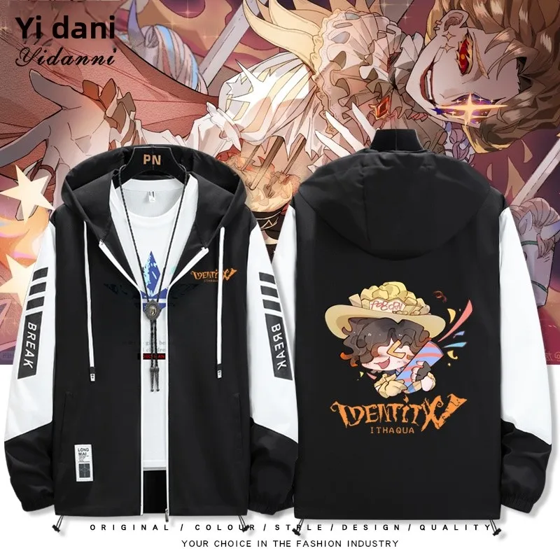 

Sun Protection Toy Clown Girl Fire Investigator Hooded Clothing Faionable Polyester Fiber Long Sve Youth Summer Outfit