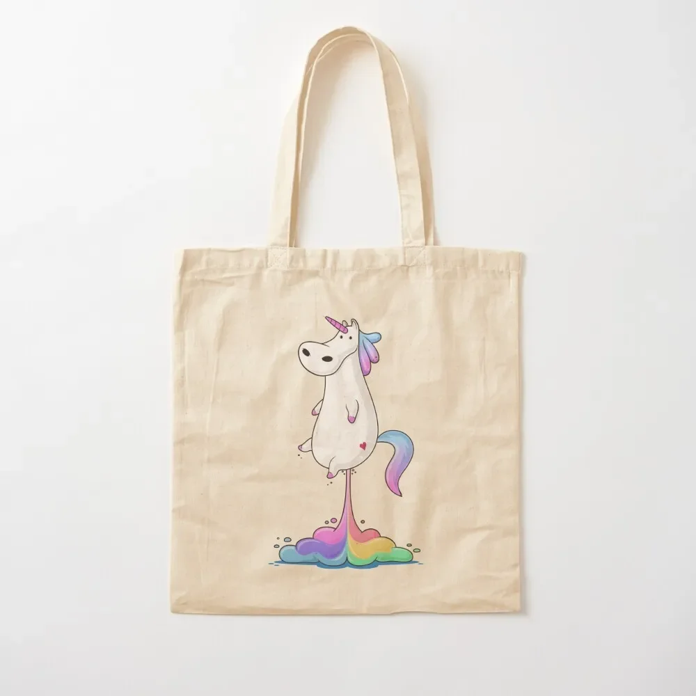 Unicorn Fart Tote Bag woman shopping bag tote bag custom Women's handbag