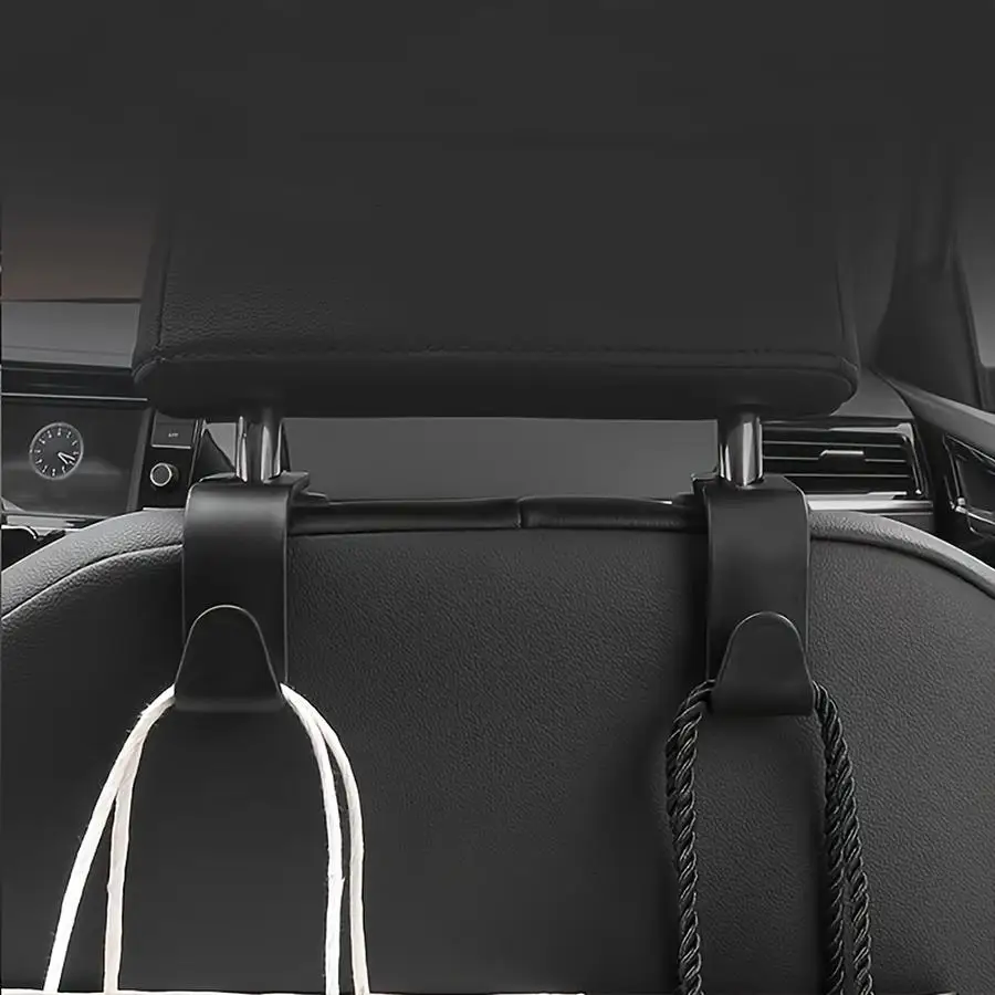 1/5/10/20/50/100pcs Car Hooks for Vehicle Seat Back Storage, Small Item Organizer for Car Seat Backrest Funny Positive Mini Item