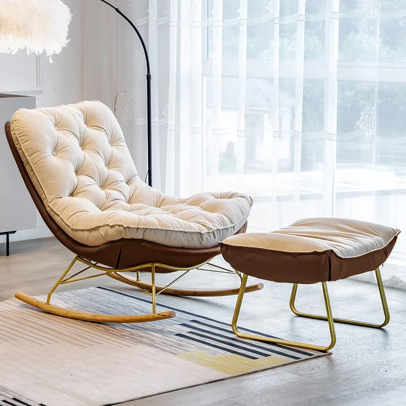 الشمال كراسي غرفة المعيشة الحديثة هزاز الكبار الاسترخاء كسول تصميم كراسي كرسي كرسي نفث Sillas De Sala أثاث المنزل