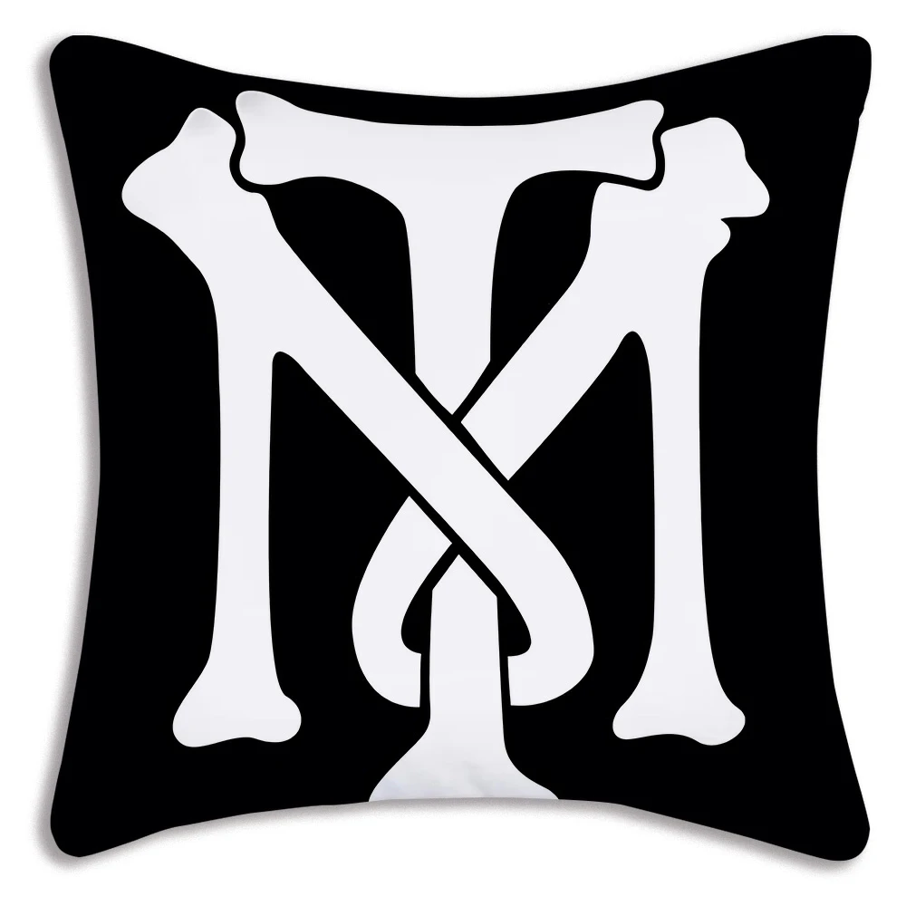 

Популярные классические наволочки с изображением персонажа из фильма «Лицо со шрамами», мультяшные декоративные чехлы для дивана, двусторонняя печать, короткий плюш, милые наволочки для подушек