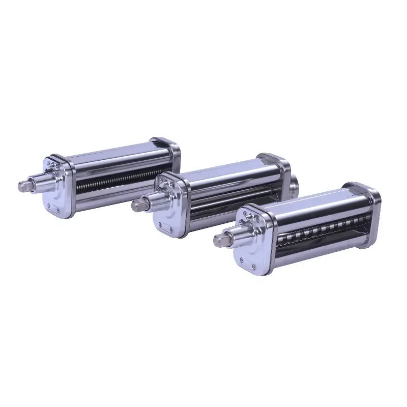 Stainless steel pasta maker, spaghetti cutter, noodle pressing accessory for kitchen cooker