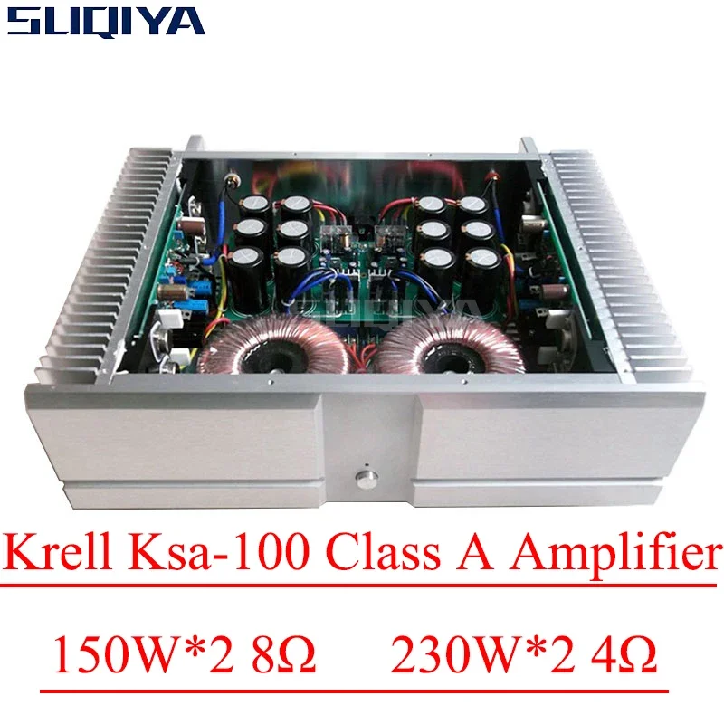 

SUQIYA-Clone Krell Ksa100 Mk2 Hifi Sound Audio Class A Push Pull Power Amplifier High Power 150w*2 8ohms Audiophile High End Amp