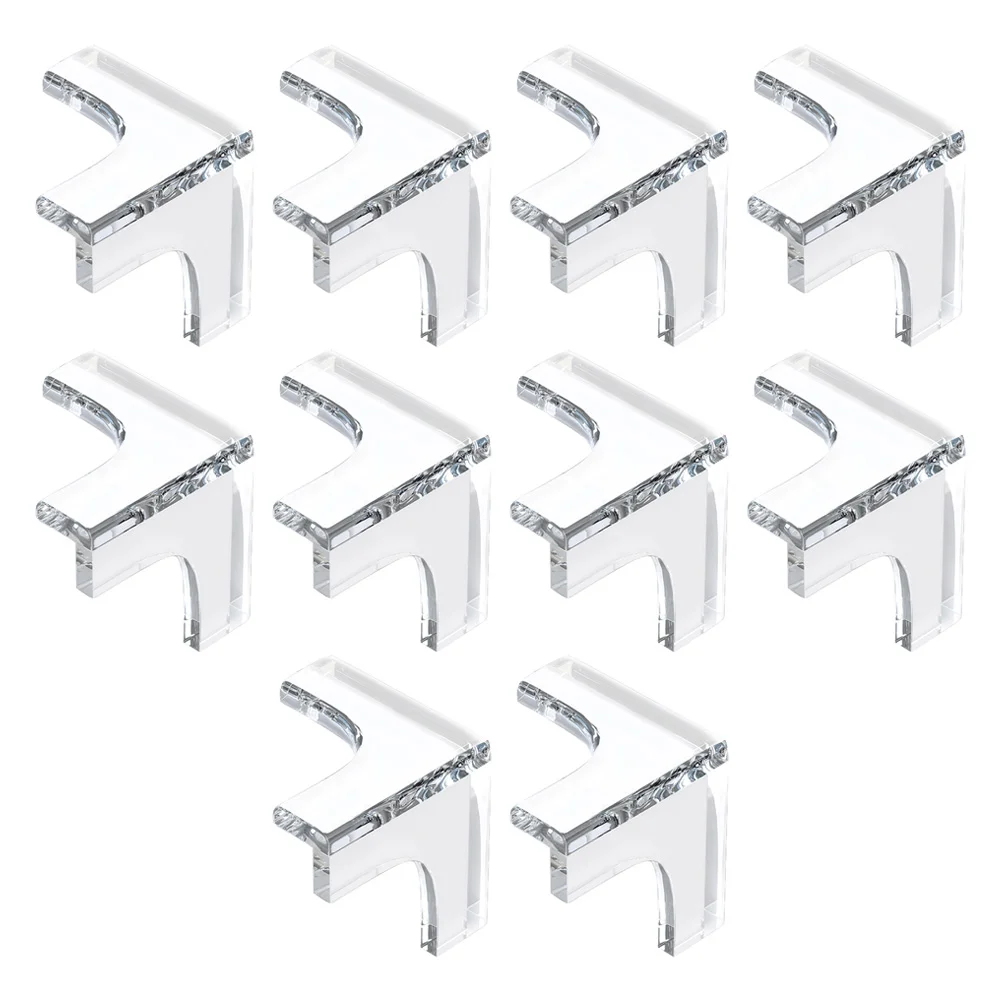 10 Pcs T-shaped Anti-collision Angle Table Corner Guard Skirting Protectors