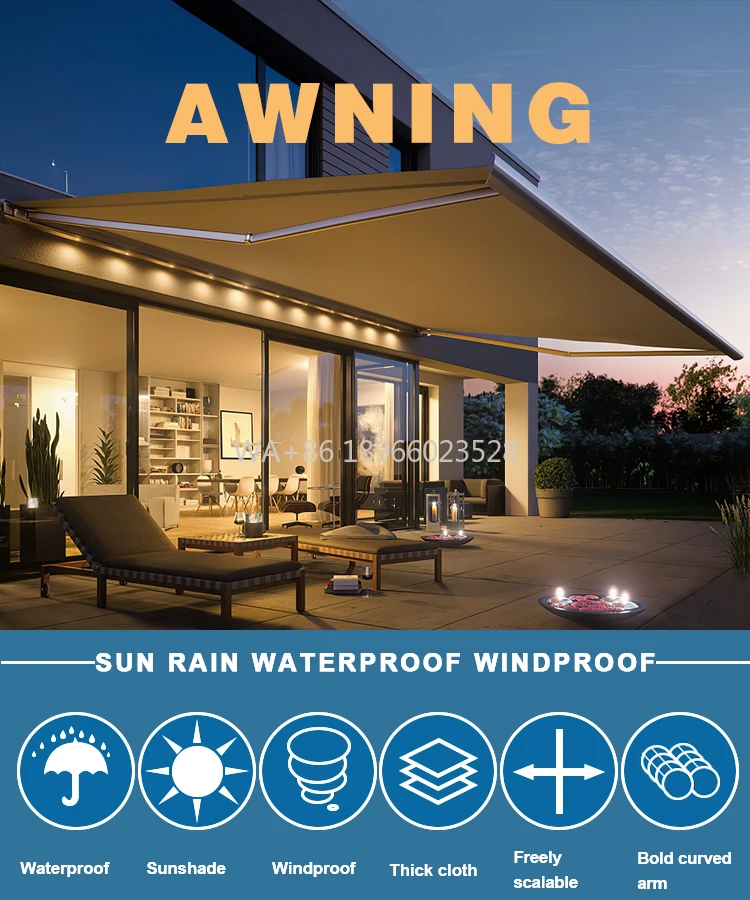 

Кронштейн или потолочный кронштейн, алюминиевый заводской оптовый ПВХ, выдвижной тент, холст, навес, бесплатная подставка, втягивающие боковые навесы, настенные