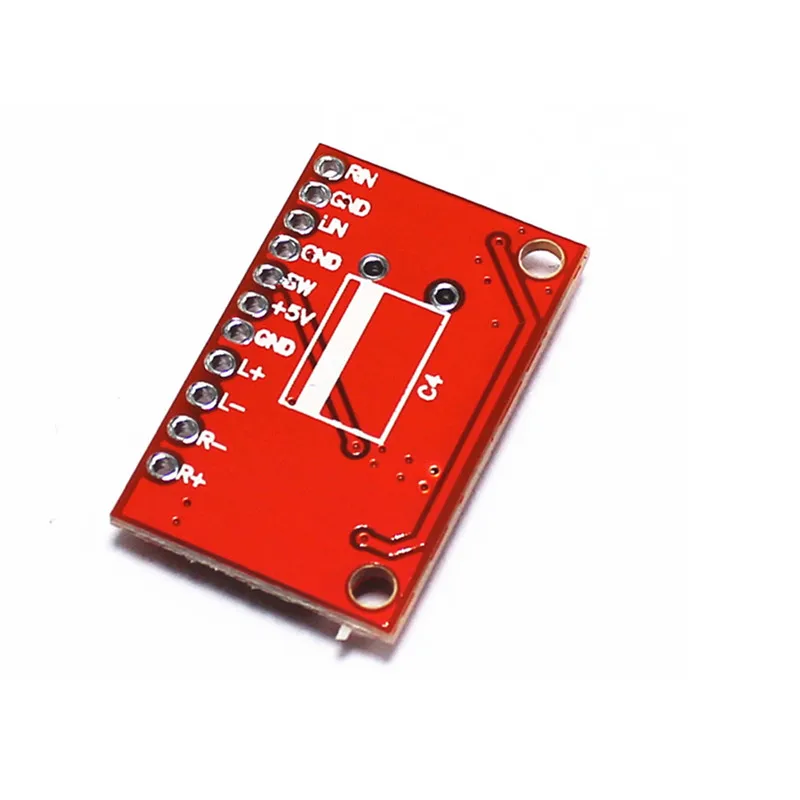 Placa roja PAM8403, amplificador de potencia digital ultra-mini, placa pequeña, alta potencia, 3W, doble canal
