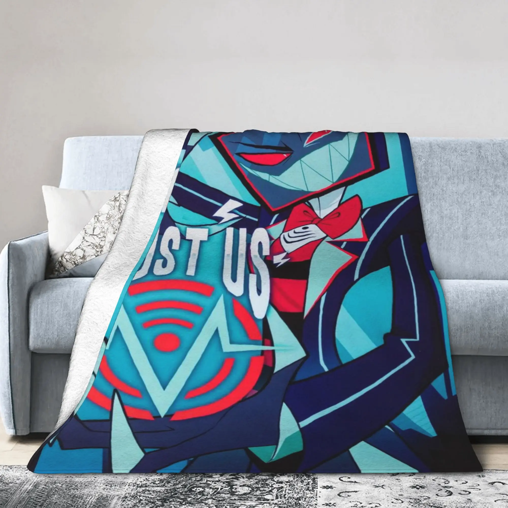 Relax hazbines hoteles alastor vox 2 Blanket Accessories Sofa Decorative  Throw Blankets Soft Fleece for Car