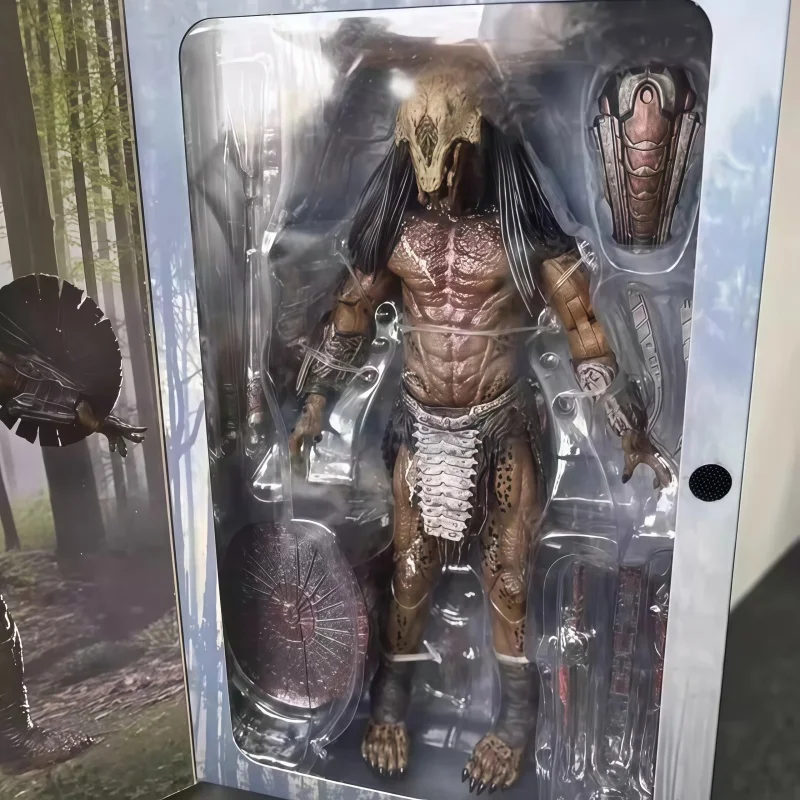 

Neca 51725 Feral Predator 7 Inch Articulated Action Figure Boxed Collectible Model Desktop Ornament Collectors Birthday Gift