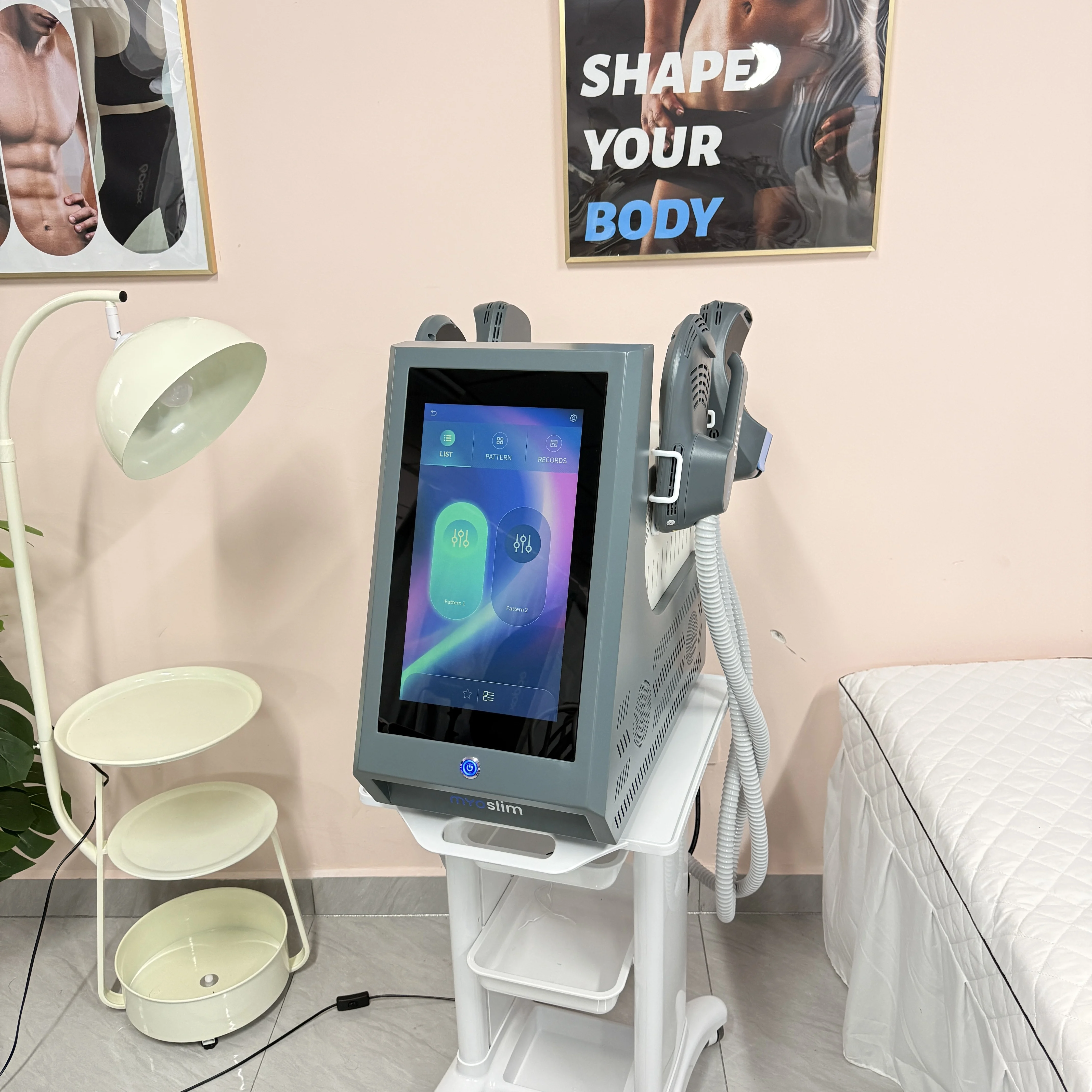 MYOslim EMS Hi-emt الكهرومغناطيسي بناء العضلات محفز صفر نحت الجسم بعقب رفع إزالة الدهون RF آلة فقدان الوزن #3