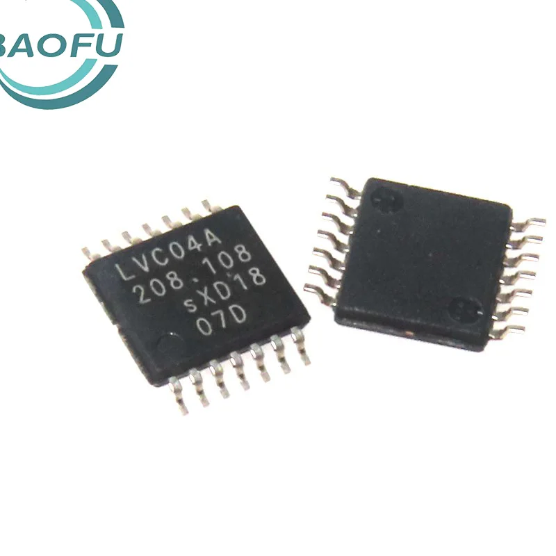 Newly imported original 74LVC04APW LVC04A TSSOP14 logic IC gate and inverter