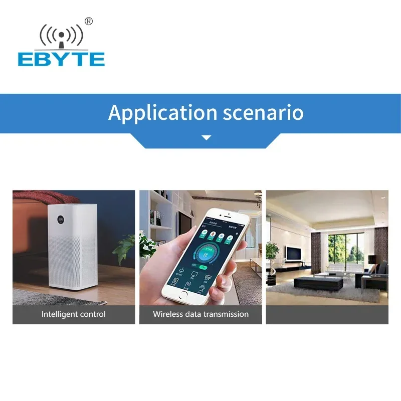 nRF52810 Bluetooth 5.0 Serial-to-BLE-Modul 2,4 GHz Low Power E104-BT5010A Ble Wireless Transceiver Receiver Blue-tooth-Serie