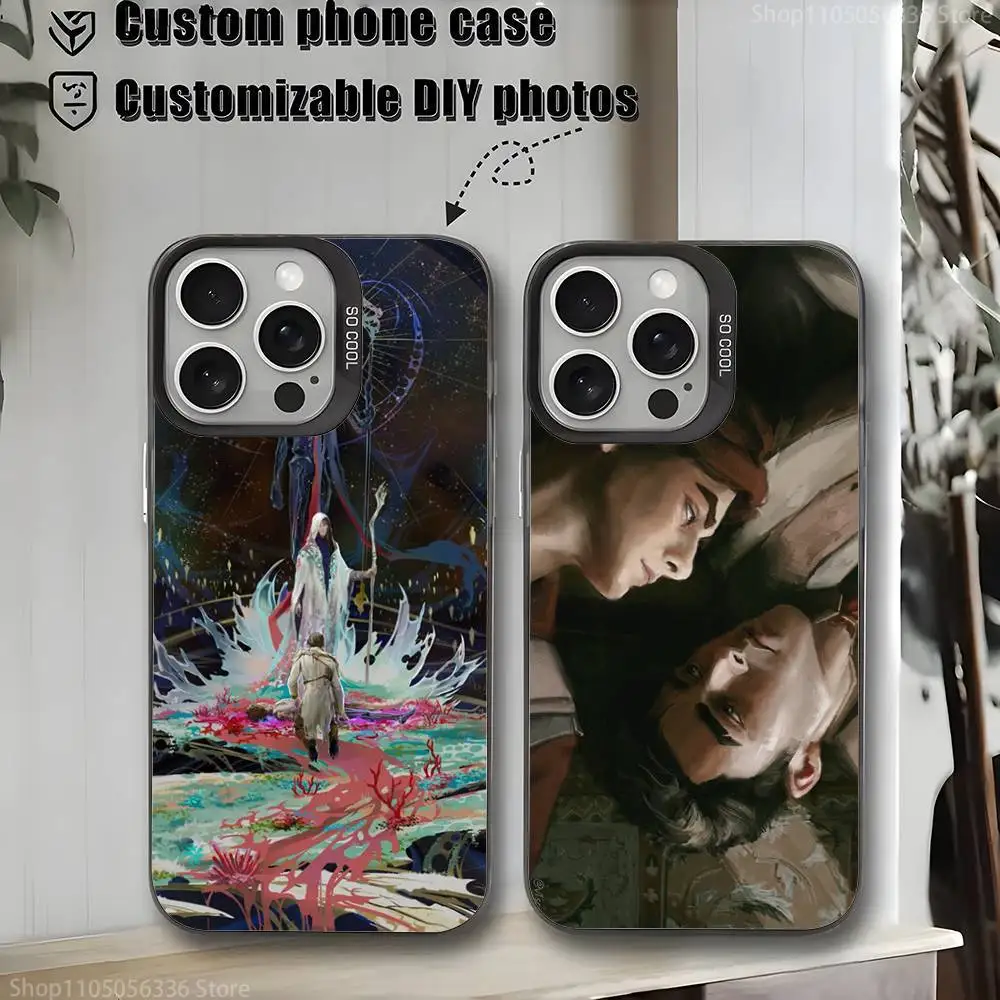 

arcane j-jayce x -v-viktor Phone Case For iPhone 16,15,14,13,12,11,Mini,Pro,MAX,plus,Black Matte Shockproof Cover