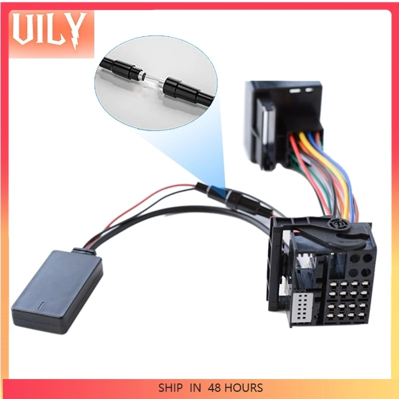 Автомобильный аудиоадаптер Bluetooth для Peugeot 307 408 508, для Citroen Sega Triumph C2 C5 RD45 RD4, аудиокабель Автомобильный аудиоадаптер Bluetooth для Peugeot 307 408 508, для Citroen Sega Triumph C2 C5 RD45 RD4, аудиокабель