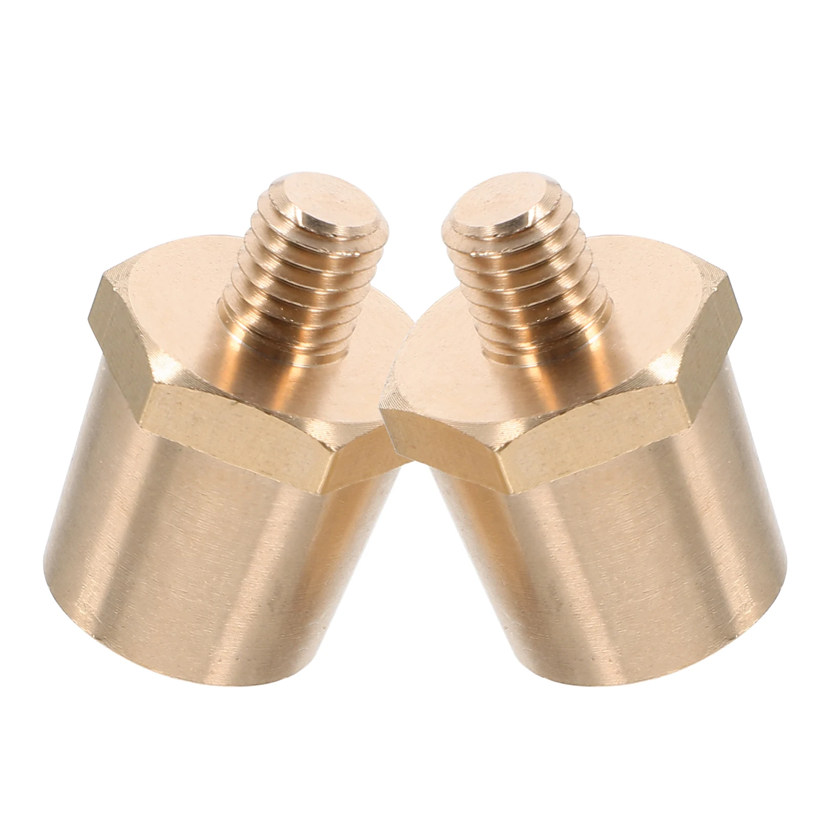 

2pcs Car Terminal Connectors Brass 8mm Thread Reducer Side Post Adapter for Truck Compatibility