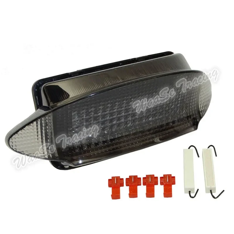 WAASE EMARK Motorcycle Rear Taillight Tail Brake Turn Signals Integrated Led Light Lamp For Honda xlv1000 varadero 1998-2007