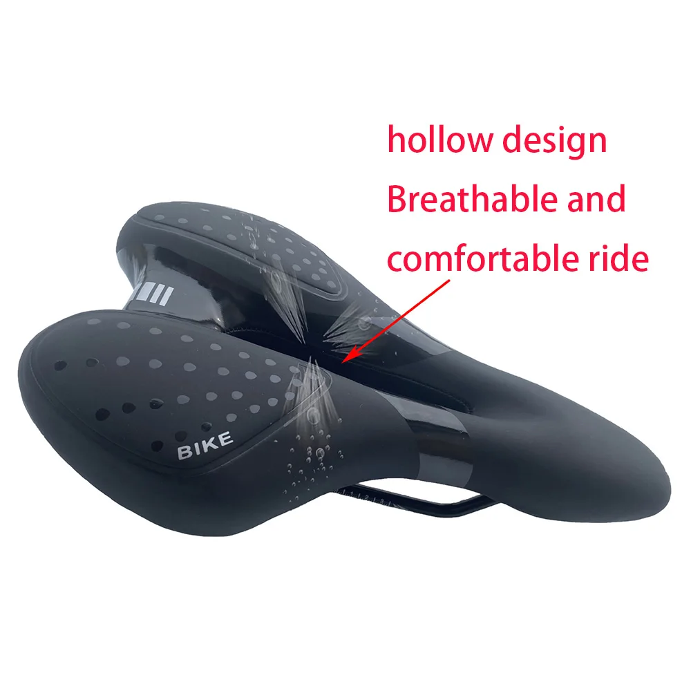 Bicycle saddle mountain bike seat road bike saddle cushion leather ergonomic design Bicycle Accessori