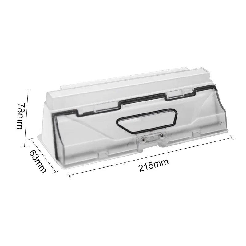 Dust Box Replacement for Roborock T7 T7 Pro  S5 MAX S6 PURE S6MAX S5Max  Robot Vacuum Cleaner Dust Bin Box Accessories