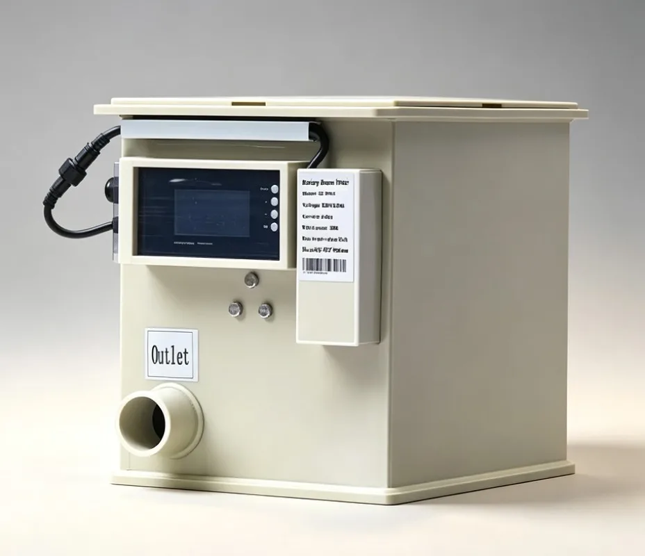 Rotary Drum Filter for Koi Pond & Aquaculture, Automatic Backwash Solid-Liquid Separator Machine