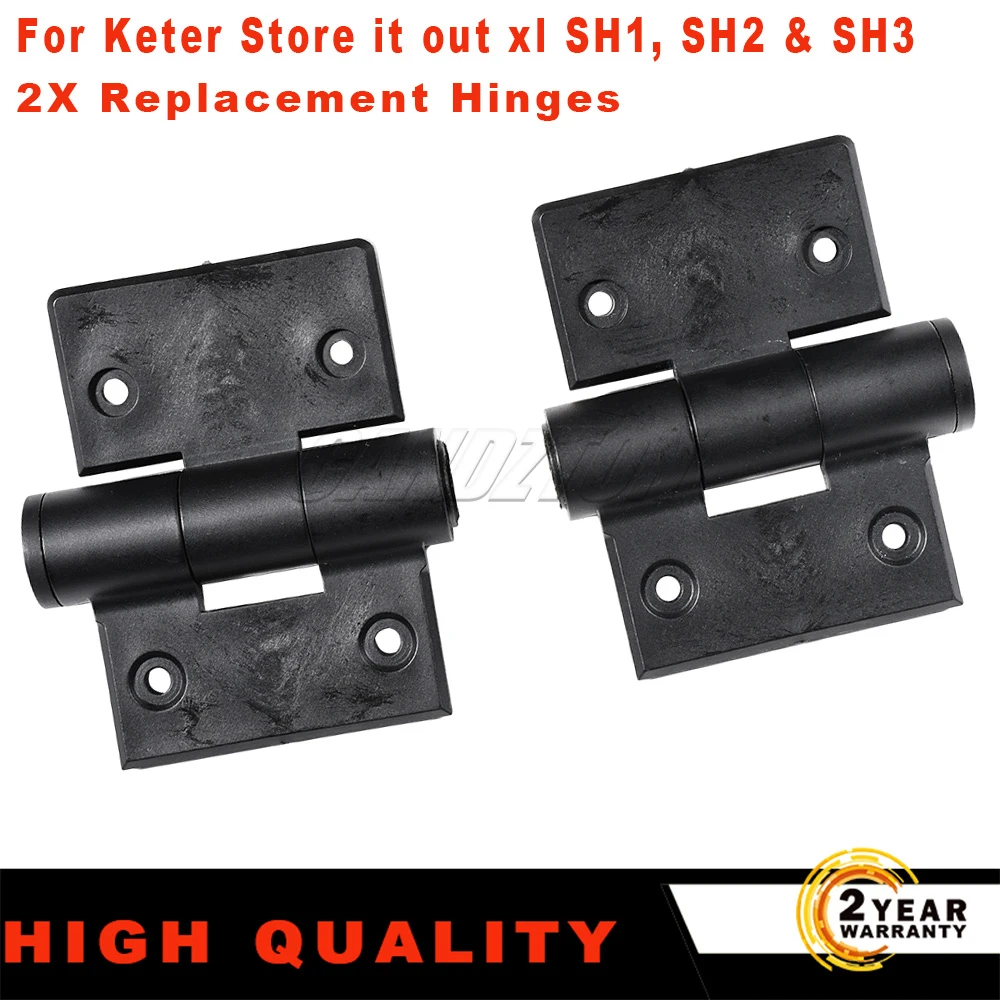 

2 шт./упаковка, Сменные петли для Keter Store it out xl SH1, SH2 & SH3 SH1 674644 / SH2 674645 / SH3 674646