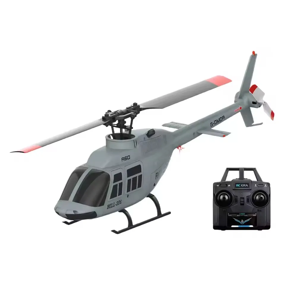 RC Helicopter with 6-Axis Gyro One Key Takeoff/Landing 2.4G Remote Control Anti-Crash & Stable Flight Cool Helicopter Toy Gifts