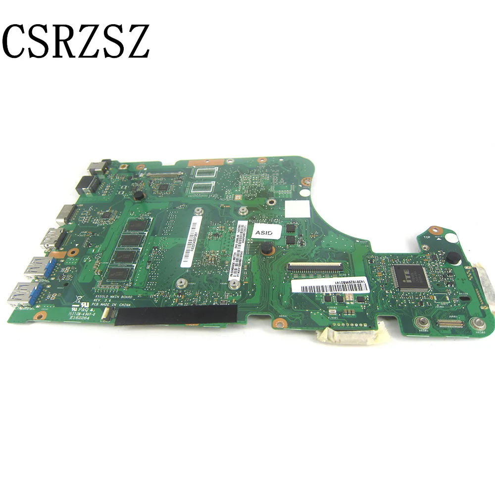 Imagem -02 - Laptop Motherboard para Asus Rev 3.6 I35020u Cpu Teste de Trabalho X555l X555ld X555la