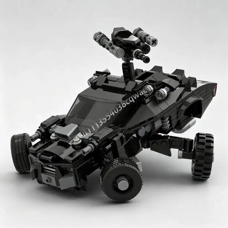 608PCS W-TECH Gauntlet Combat Vehicle MOC Custom Building Blocks DIY Creative Assembly Armored Car Toy Collection Display Gift