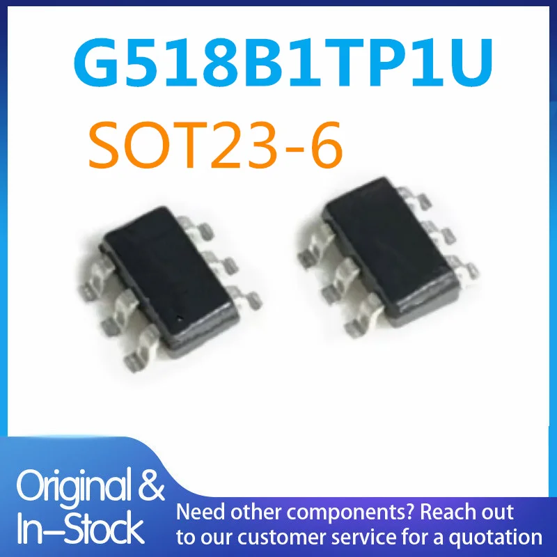 (5piece)100% New G518B1TP1U G518B1 5BB1J 5BB.. sot23-6