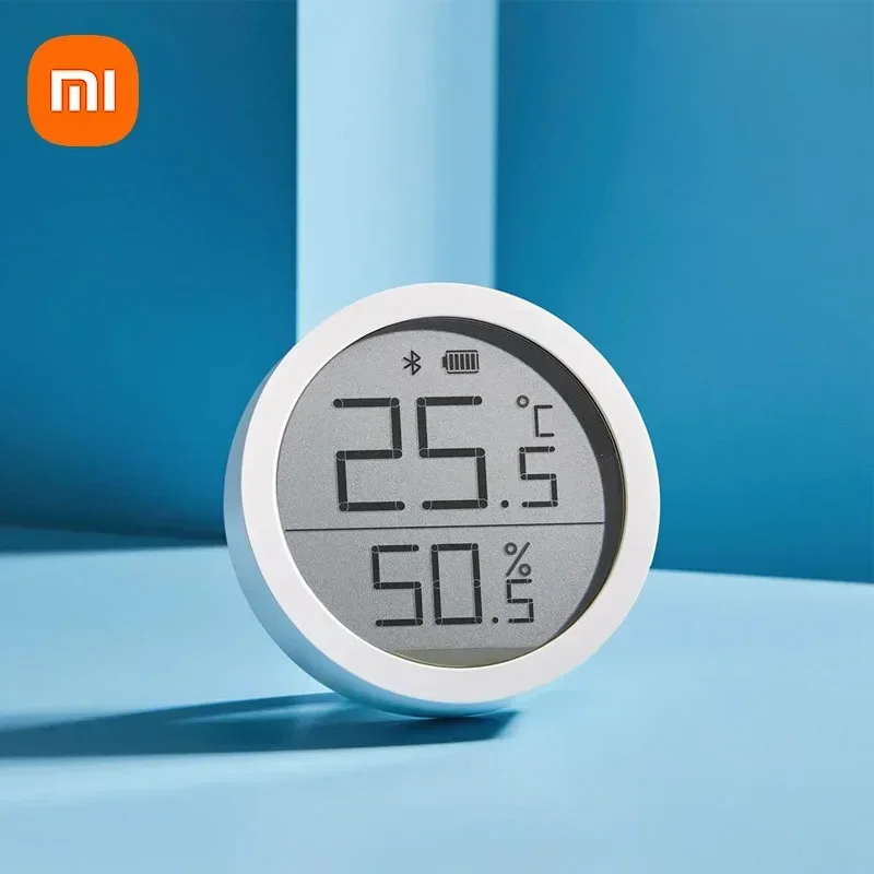 Xiaomi Qingping Digital Thermometer Lite Automatic Smart Sensor Hygrometer Monitor LCD Screen Data Smart Home With Mijia App