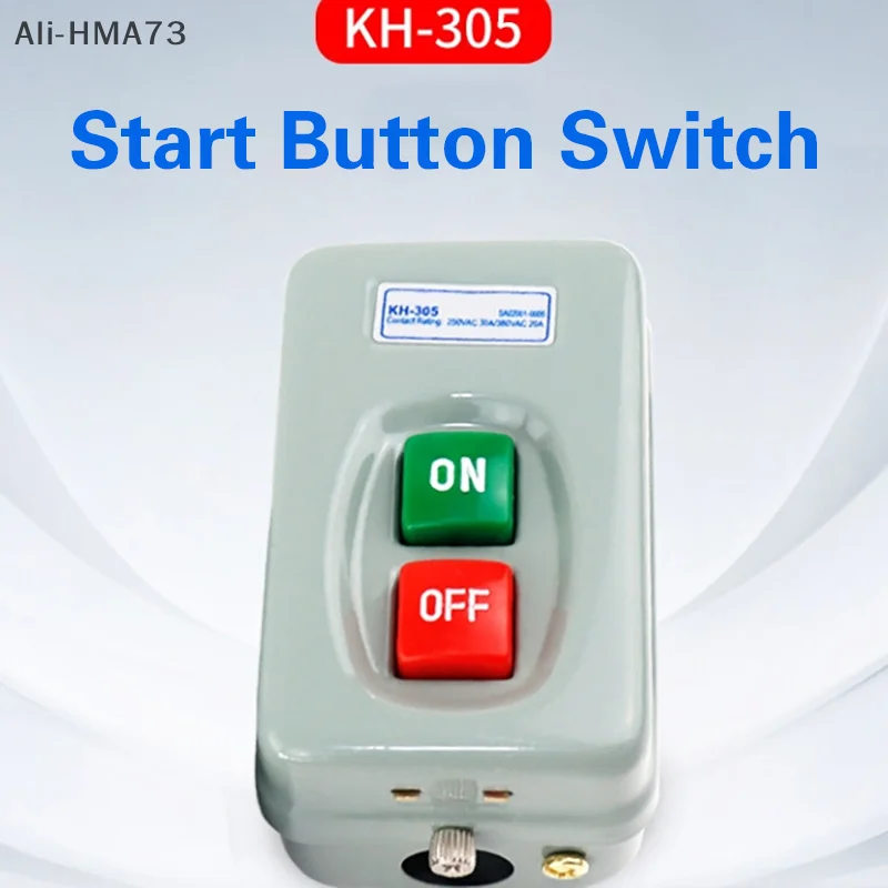 

KH-305 Three-phase Single-phase Motor Start Button Switch 15A 30A Power Buckle Switch