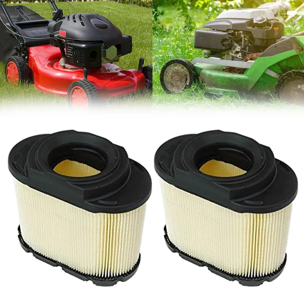 2 Pack 593240 Air Filter Lawn Garden Equipment Engine Air Filter Grass Trimmer Lawn Mower Replacement Parts