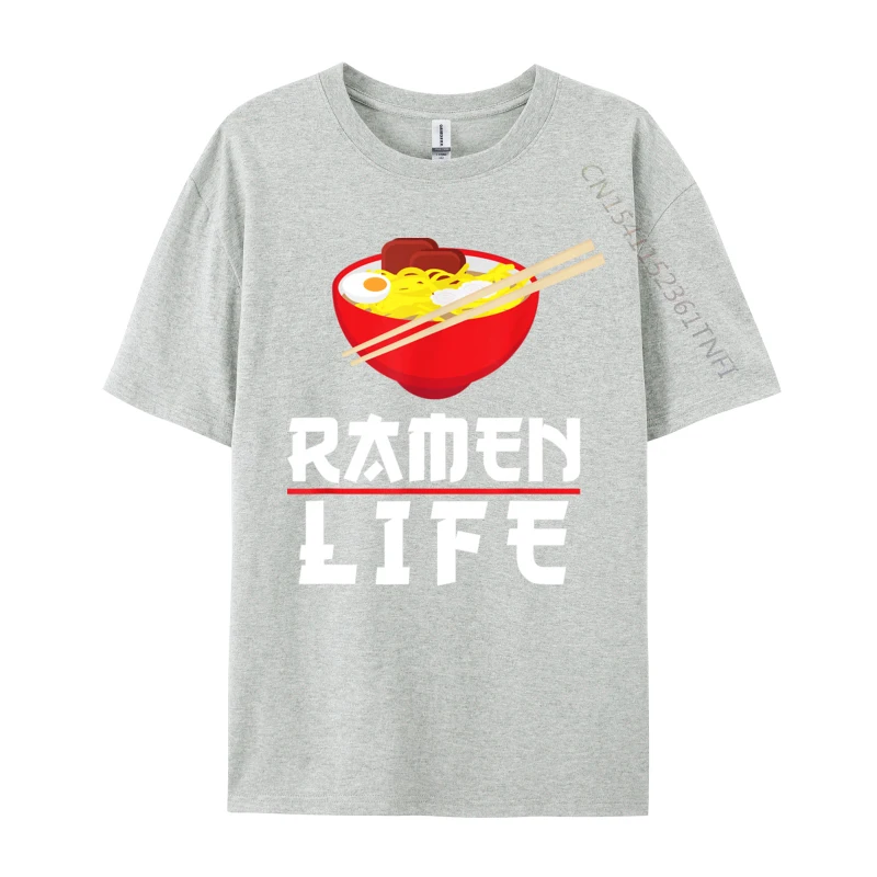 Ramen Life T Tasty Noodle Bowl Shirt Designer Mens Tshirts Printed Party T Shirt Cotton Printed On Tee-Shirts