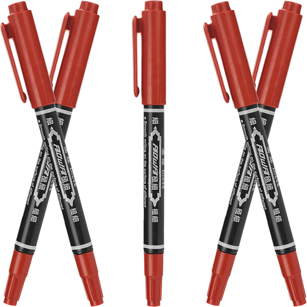 5 Stuks Draagbare Wenkbrauw Liner Tatoeëren Pen Multifunctionele Huidmarkering Tool voor Beauty Body Markers Tattoo Chirurgie Marker