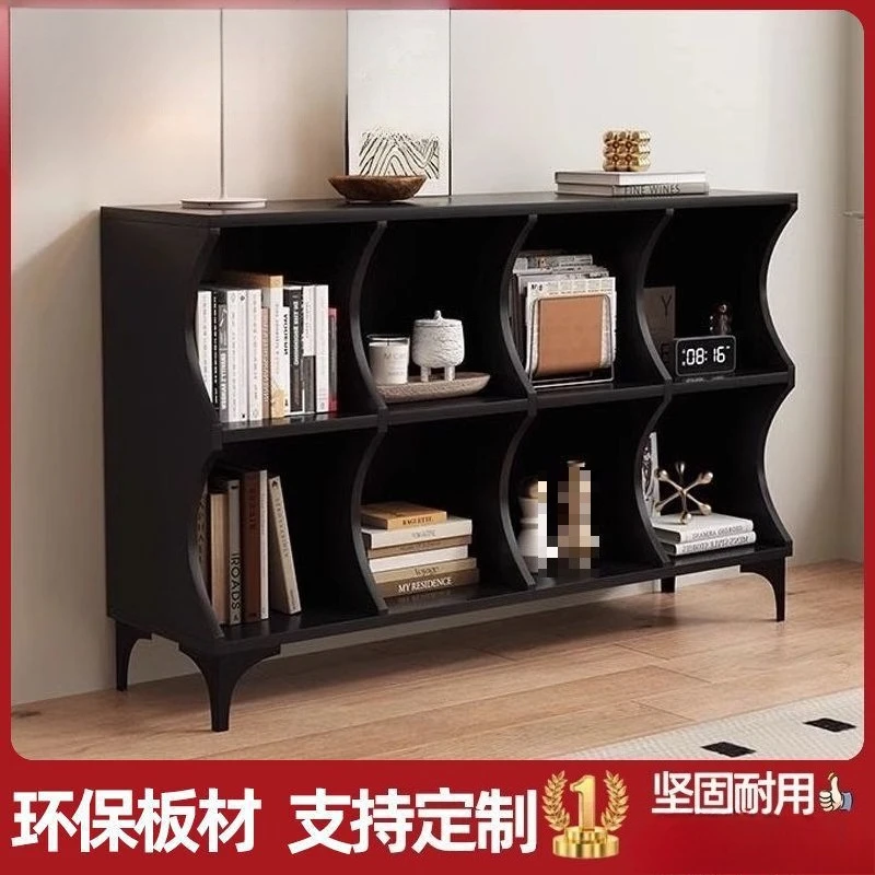 

Simple modern bookcase, foyer , storage, living room , storage, dining side, indoor floor rack cabinet