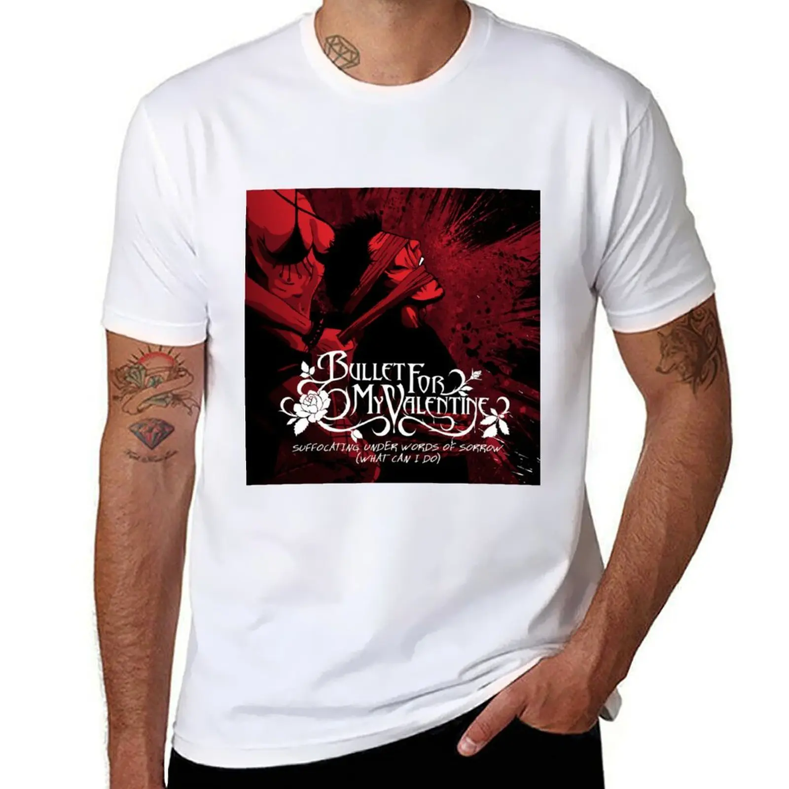 

Bullet for My Valentine suffocating under words of sorrow what can i do T-Shirt graphic t shirts for man T-Shirt
