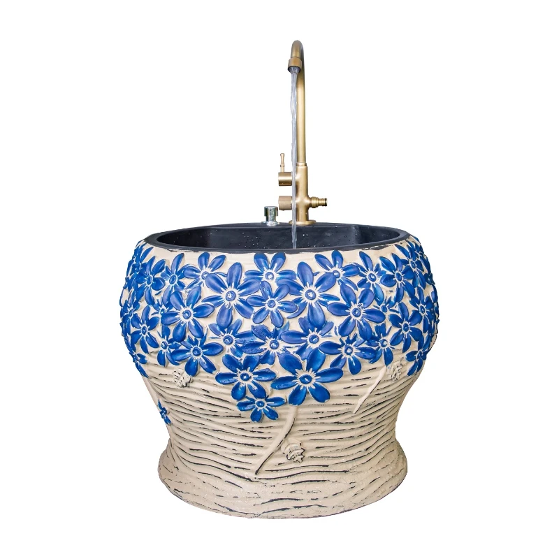 

Outdoor mop pool courtyard garden terrace sink villa yard mop pool