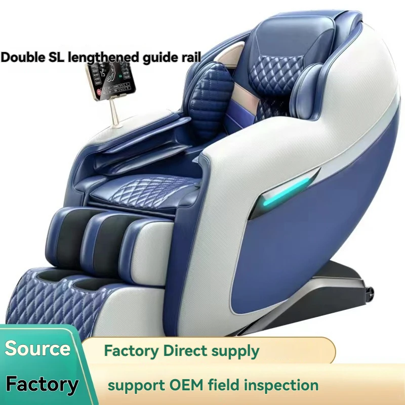 Best Seller Full Body Zero Gravity Massage Chair Fixed Points Luxury Royal Electric Leather Bluetooth Hot Musical