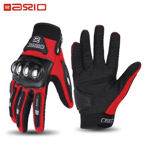 Men Women Moto Gloves Outdoor Cycling Equipment Racing Bicycle Man Stainless Steel Motorcycle Gloves