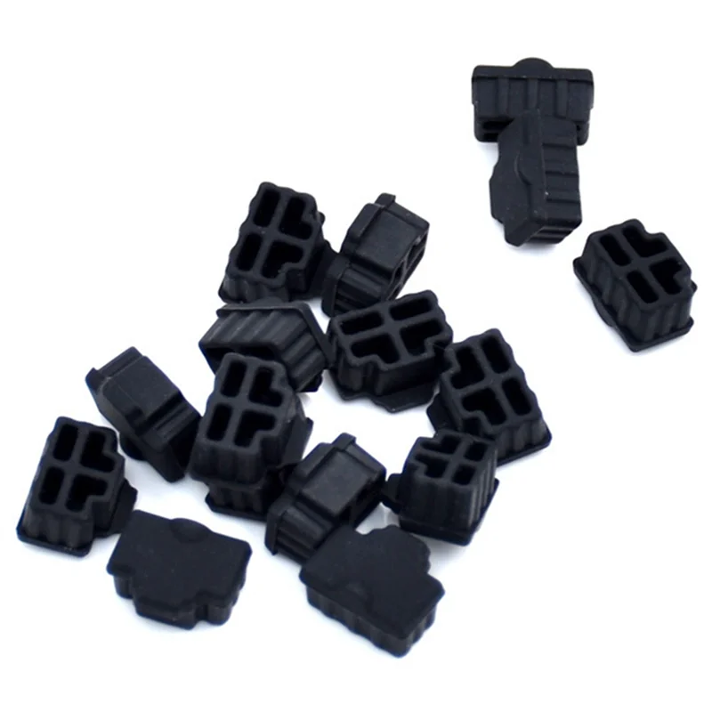 Rj45 Silicone Dust Plug Dust Cover Dust Cap Router Switch Network Cable Interface Computer Network Cable Dust Cap