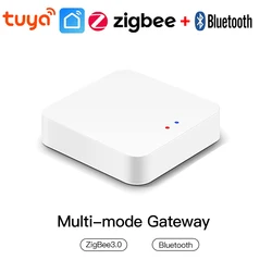 Tuya ZigBee Multi-mode Gateway Hub Smart Home Wireless ZigBee Bluetooth Mesh Bridge APP Remote Control Works With Alexa Google