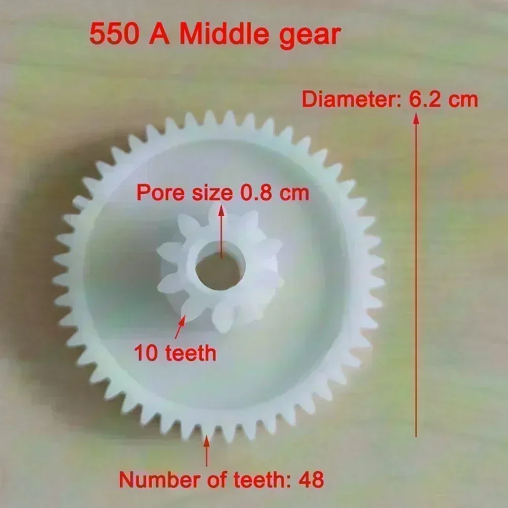 390 Gearbox Plastic Gear For Electric Baby Cars 550 Gearbox Gear 4 Options White Kids\' Vehicles And Remote Control Toys Adapter