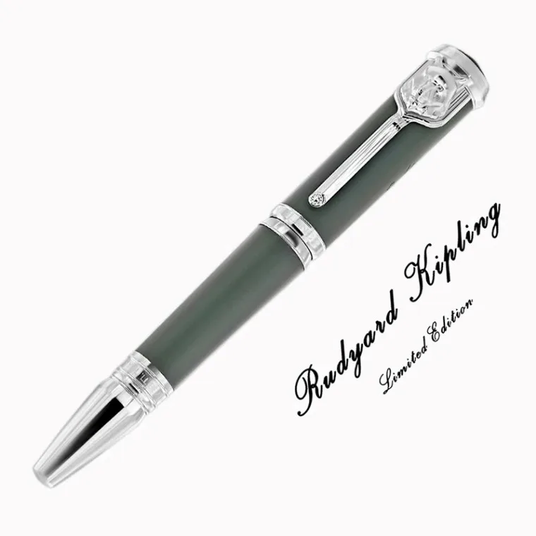 Luxury Limited Edition Signature Writer Rudyard Kipling Ballpoint RollerBall Pen for Office School Stationery Writing Smooth