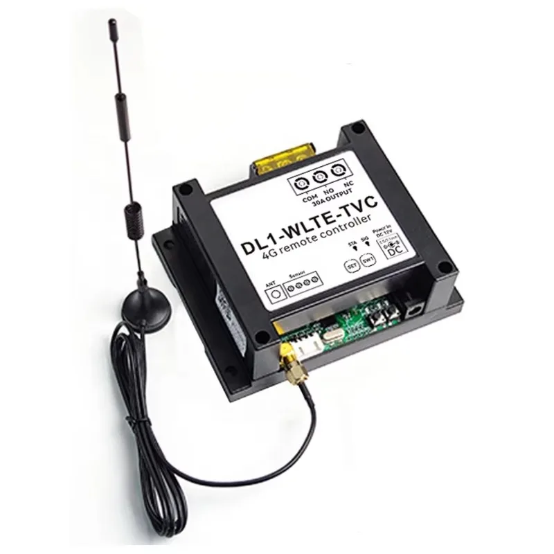 30A Relay Smart Switch Remote Control SMS Remote Power Failure Alarm Heater Gate Door 4G GSM Temperature Sensor Controller