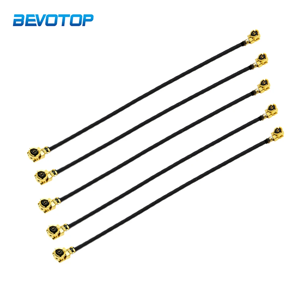 5 pçs/lote RF113 IPEX-1 Compatível com IPEX-1 Compatível Macho/Fêmea RF1.13 Pigtail Jumper RF Coaxial WIFI Antena Cabo de Extensão