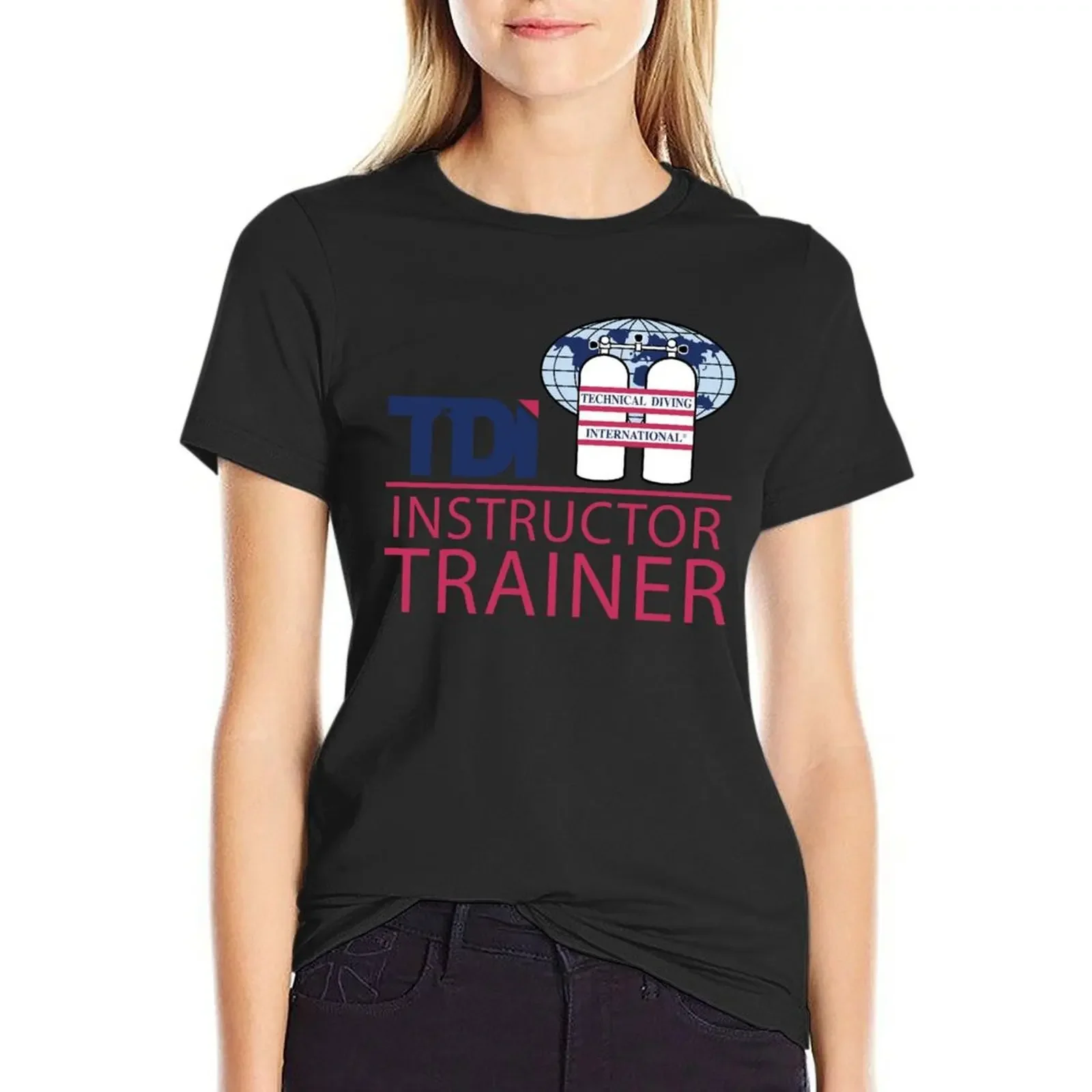 Technical Diving International (TDI) - Instructor Trainer T-shirt cute clothes korean fashion funny Women t shirt